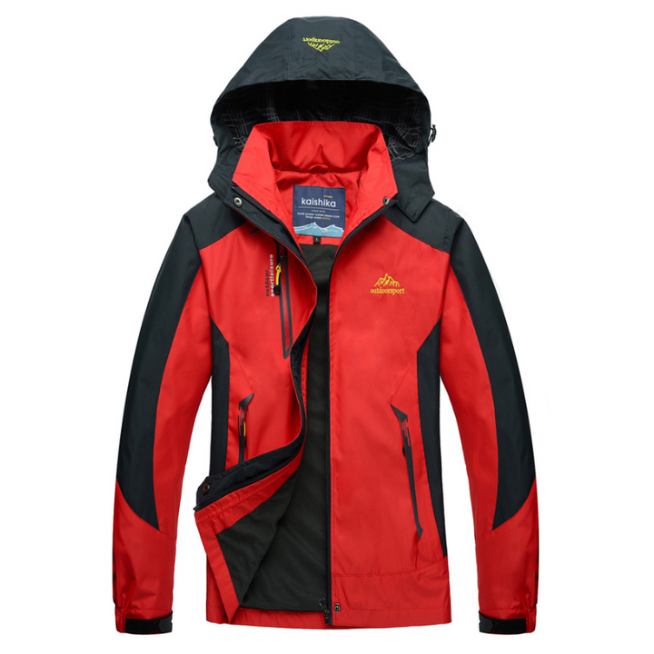 Hochwertige Damen Funktionsjacke, winddicht & wasserabweisend, für aktive Frauen.