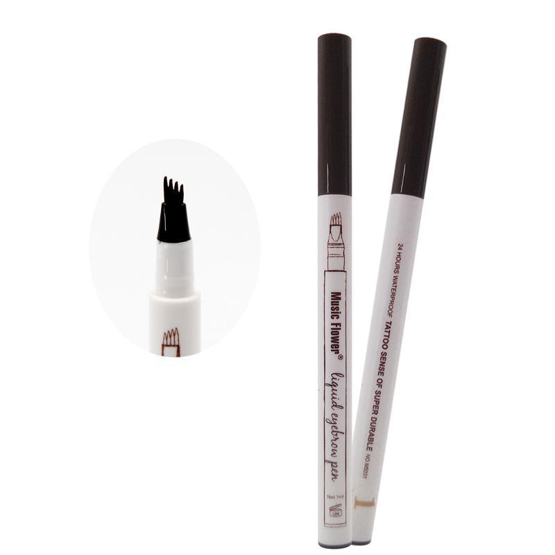 Wasserfester Augenbrauenstift für Damen, Microblading-Effekt für definierte, volle Brauen.