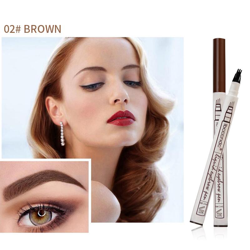Kosmetik für Damen: wasserfester Microblading-Augenbrauenstift für dichte, natürliche Brauen.