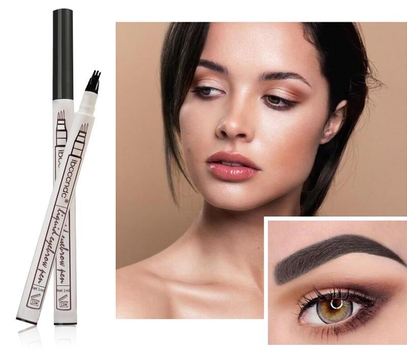Definiere deine Augenbrauen mit diesem wasserfesten Microblading-Stift für Damen.