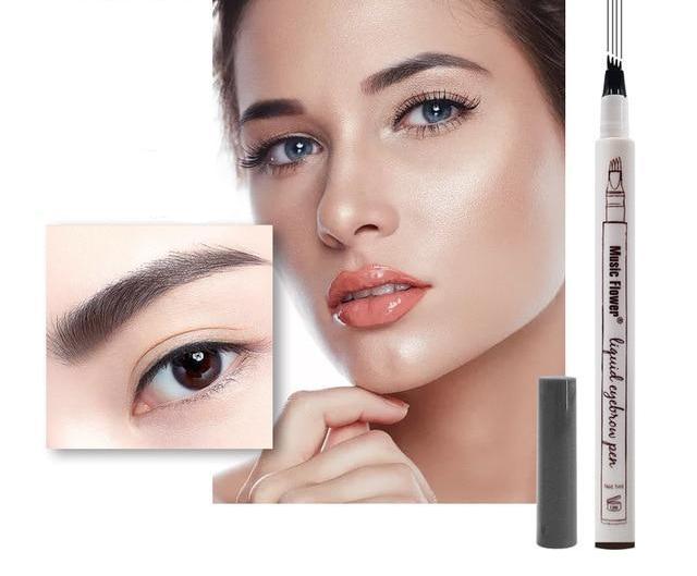 Präziser Microblading-Augenbrauenstift für Damen, wasserfest und langanhaltend, für Fülle.