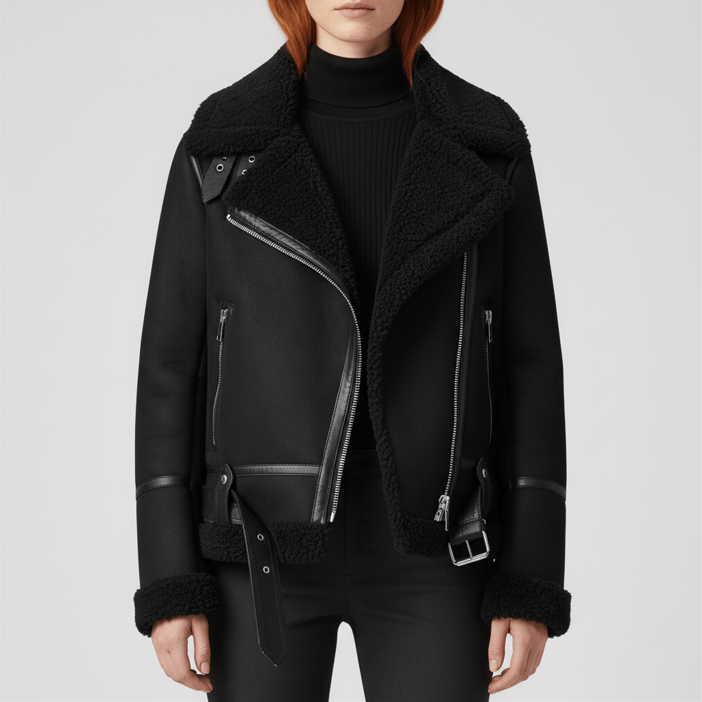Damen Winterjacke Amy mit kuscheligem Futter, stilvoll & warm. Perfekt für kalte Tage & Frauenmode.