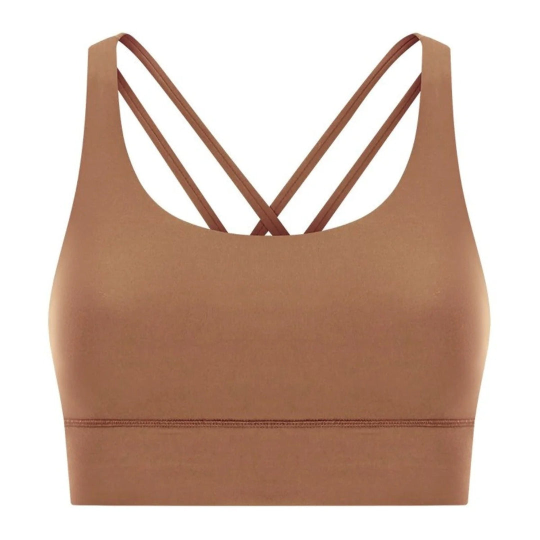 Yoga-Sport-BH für Damen, stahlfrei, bequem, schnelltrocknend – ideale Activewear.