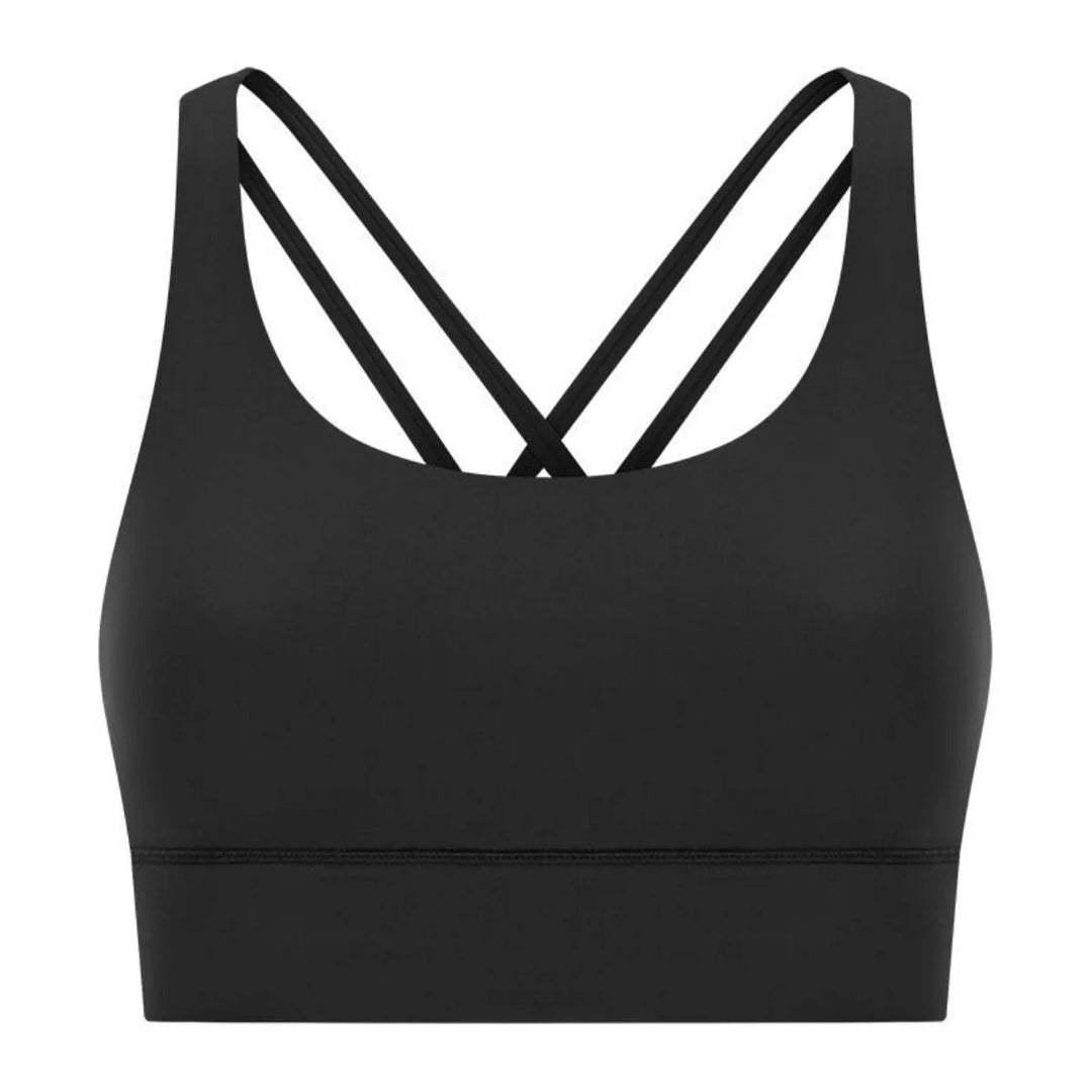 Atmungsaktiver Damen BH ohne Bügel, nahtlos & komfortabel für Frühling/Sommer Sport.