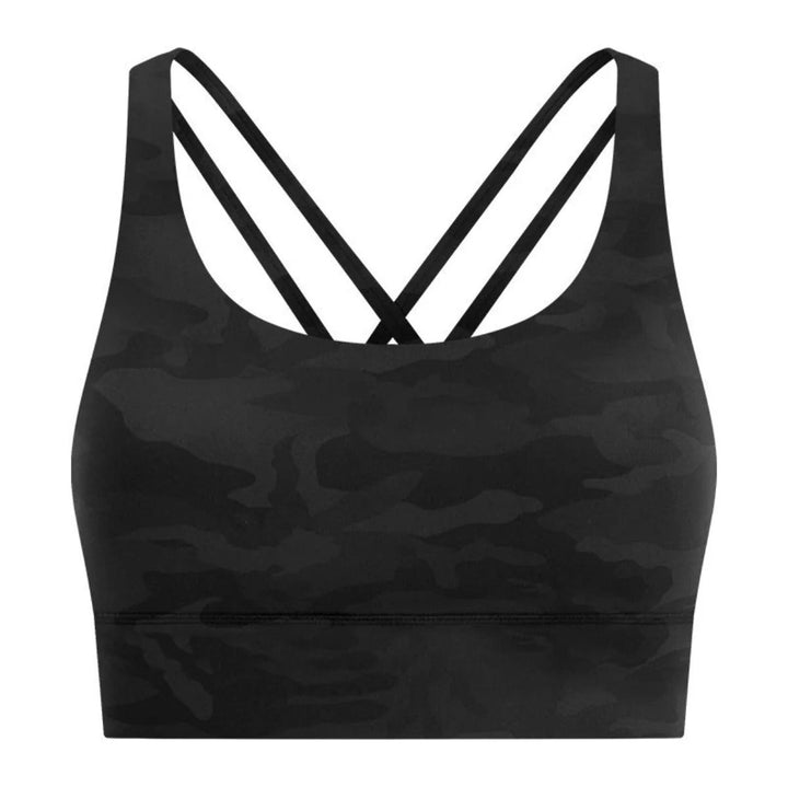 Schnelltrocknender Damen Yoga-BH, stahlfrei, atmungsaktiv, für Fitness-Workouts.