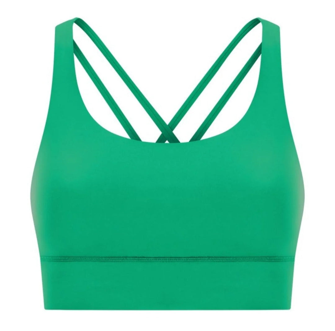 Atmungsaktiver Damen Sport-BH, komfortabel, stahlfrei, ideal für Yoga-Sessions.