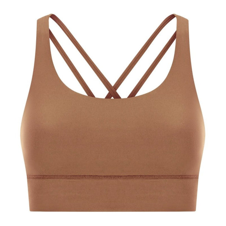 Schnelltrocknender Damen Sport-BH, nahtlos, bequem für Frühling/Sommer Fitness.