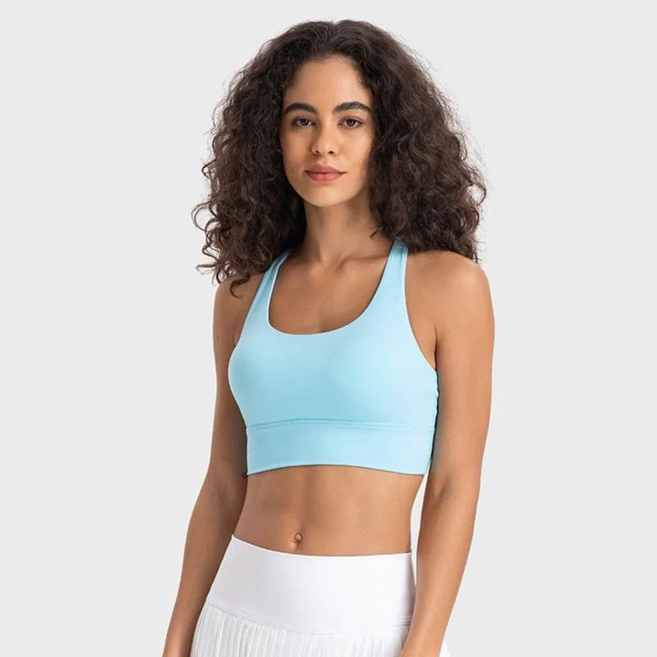 Stahlfreier Damen Sport-BH, atmungsaktive Activewear für Frühling/Sommer Komfort.