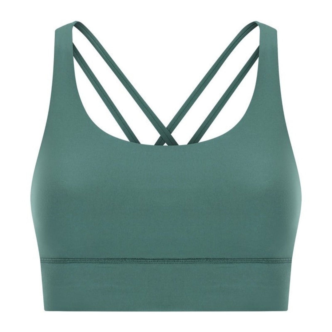 Bequemer Damen Sport-BH, Activewear, stahlfrei, für Frühling/Sommer Workouts.