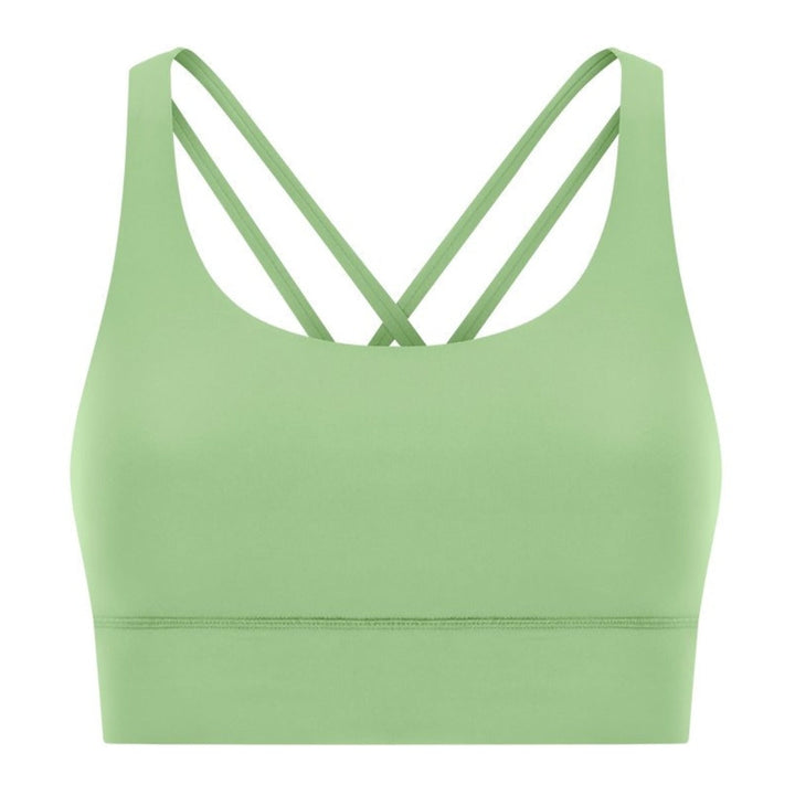 Komfortabler Damen Sport-BH, stahlfrei, atmungsaktiv, für Frühling/Sommer Yoga.