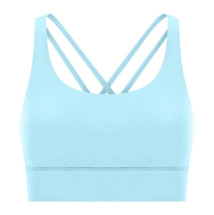 Schnelltrocknender Damen Yoga-BH, nahtlos, bequem, perfekt für Fitness-Workouts.