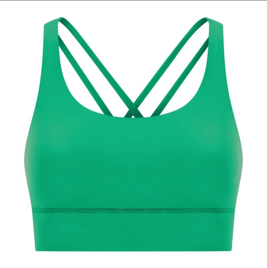 Nahtloser Damen Sport-BH, bequem, atmungsaktiv, schnelltrocknend für Yoga.