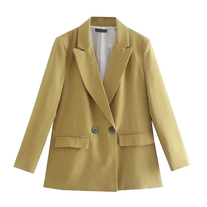 Damen Jacke: Eleganter Blazer, perfekt für Büro, Freizeit & Abend, ganzjährig einsetzbar.