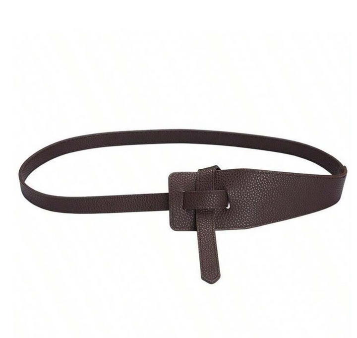 Unisex Knoten-Taillengürtel betont stilvoll die Taille. Modischer Gürtel für Damen & Herren.