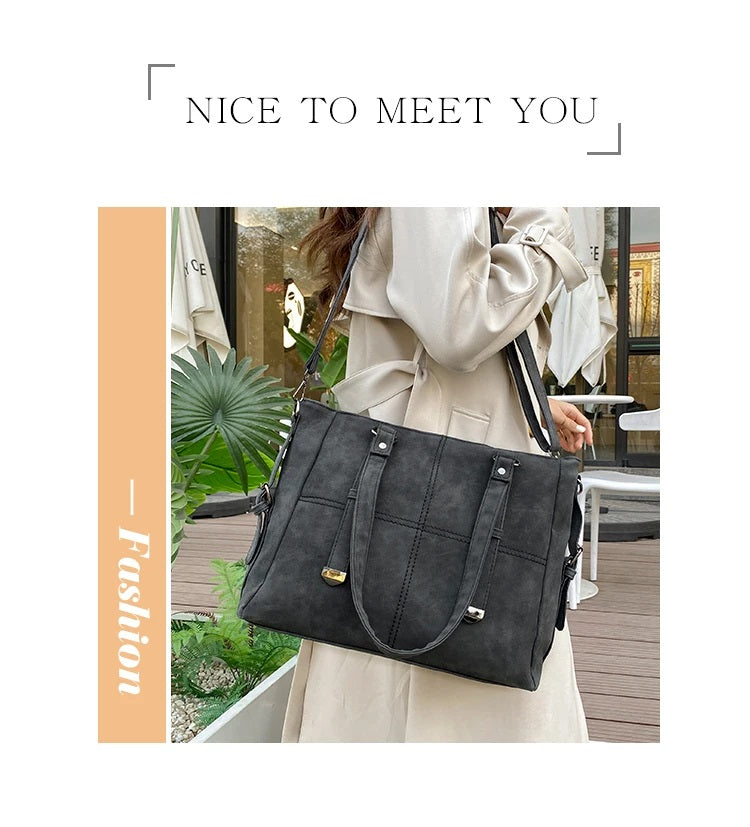 Geräumige elegante Damen Umhängetasche, perfekte modische Schultertasche für den täglichen Gebrauch.