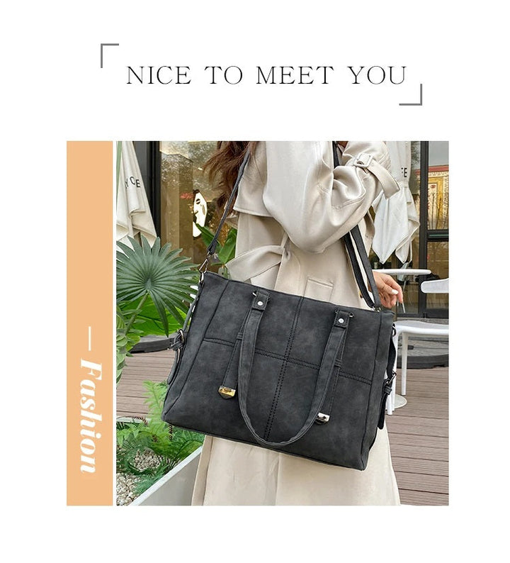 Geräumige elegante Damen Umhängetasche, perfekte modische Schultertasche für den täglichen Gebrauch.