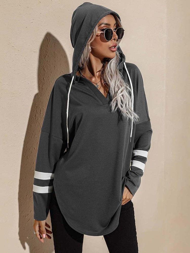 Damen Oversize Kapuzenpullover für maximalen Herbstkomfort. Dein bequemes Fashion-Essential.