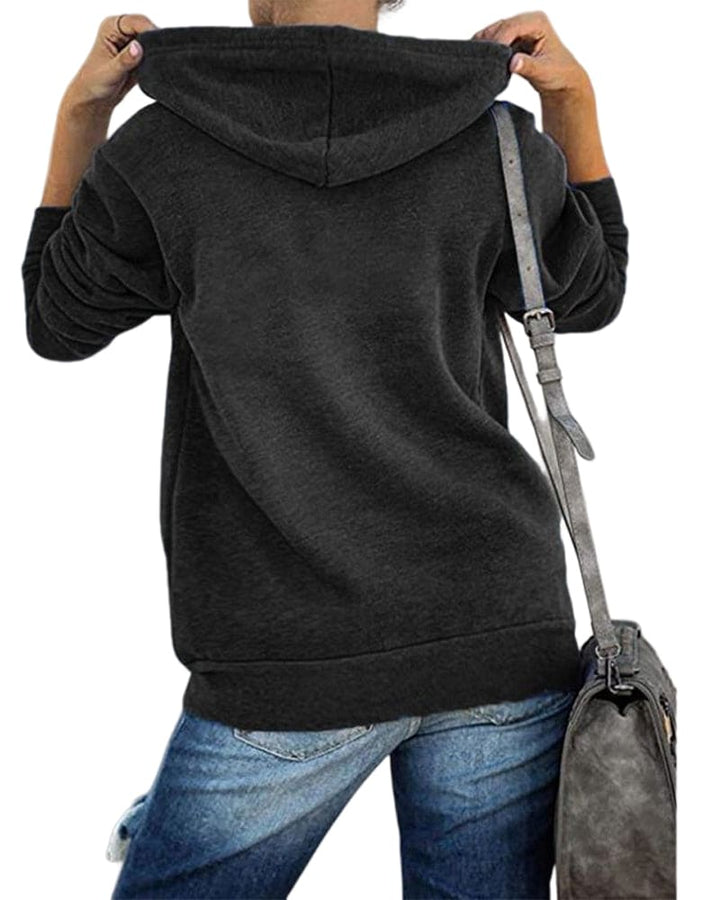 Bequemer Damen Hoodie, ganzjährig tragbar, ideal für einen sportlichen Casual Look.