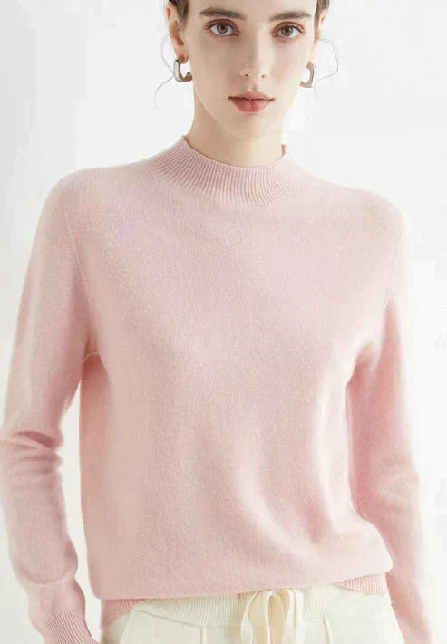 Komfortabler Damen Langarmpullover, kuschelig weich. Ein modischer und warmer Pullover für Herbst/Winter.