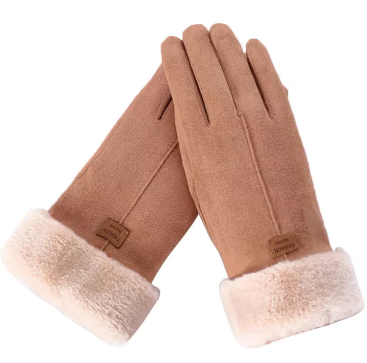 Warme Winterhandschuhe Carrie für Damen, perfektes Modeaccessoire gegen Kälte.