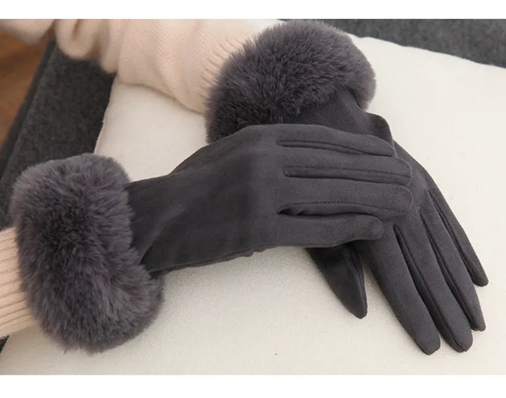 Moderne Damen Winterhandschuhe: warm, elegant, touchscreen-kompatibel & stilvolles Winter-Accessoire.