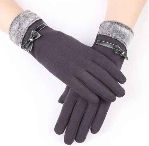 Elegante & warme Damen Winterhandschuhe für kalte Tage, mit hohem Tragekomfort und Touchscreen-Funktion.