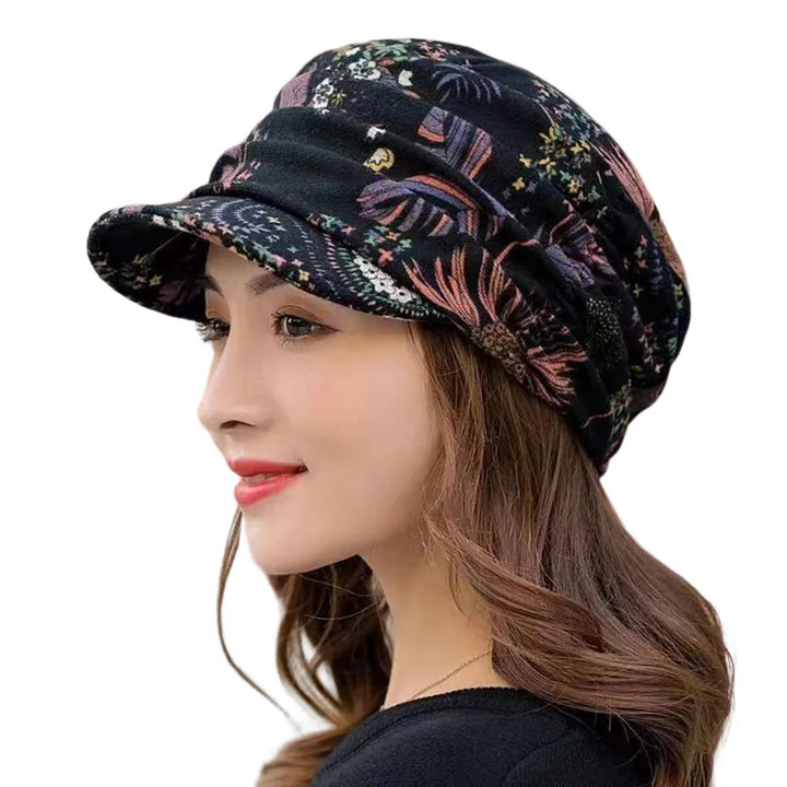 Modische Unisex Honig Mütze mit Ohrenklappen. Weiches, warmes Beanie, ideal für Casual-Look & Kälteschutz im Winter.