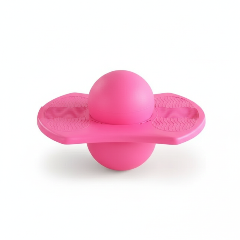 Pädagogischer Sprungball für Kinder, spielerische Förderung von Balance & Bewegung.
