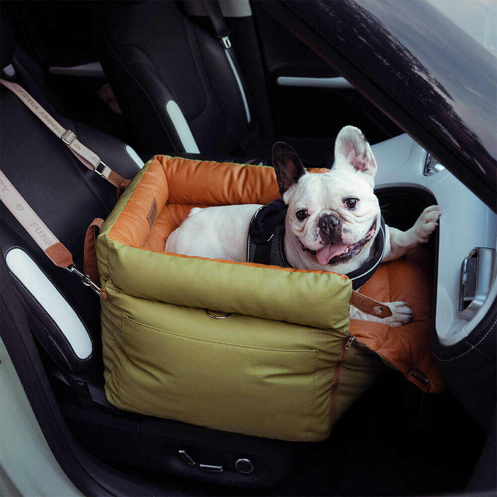 Hundeautositz, einfach zu installieren & zu befestigen, für eine schnelle Reisevorbereitung.