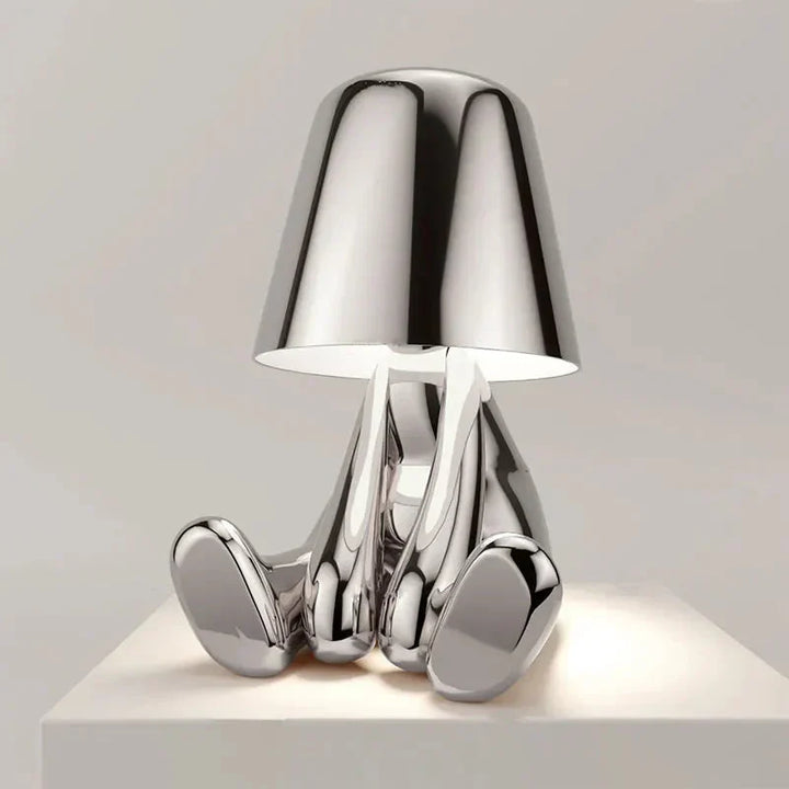 Beleuchten Sie Ihr Zuhause mit dieser dimmbaren LED Tischlampe. Schafft einzigartiges Ambiente.