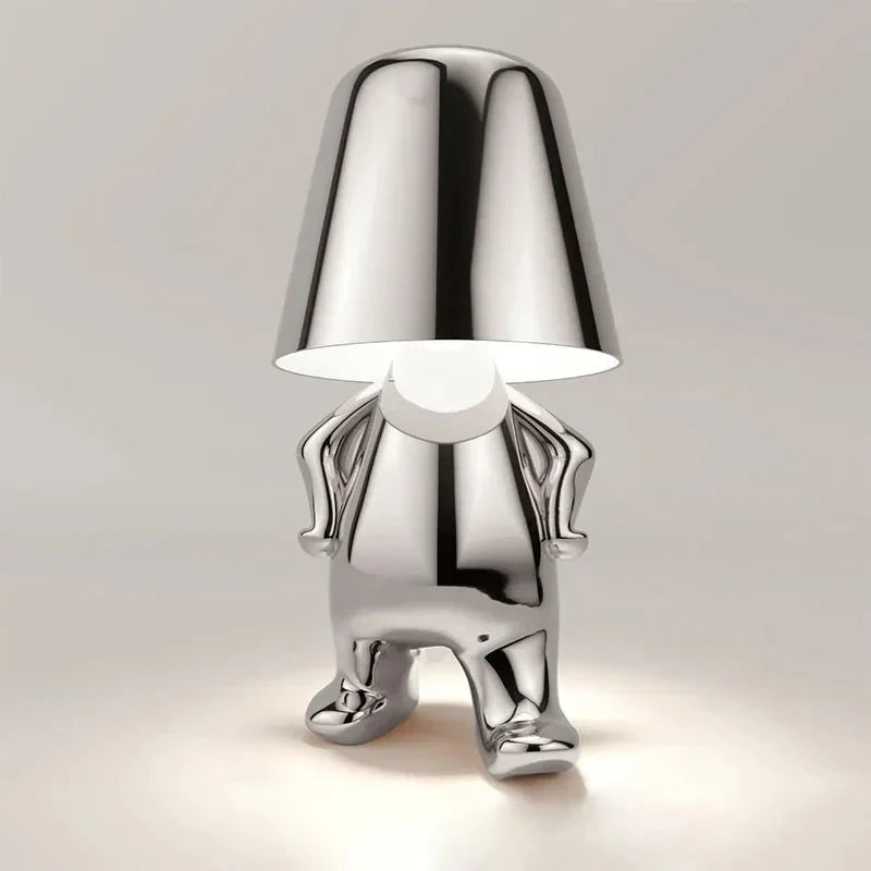 Kabellose USB LED Tischlampe, dimmbar & tragbar. Flexibles Stimmungslicht für überall.