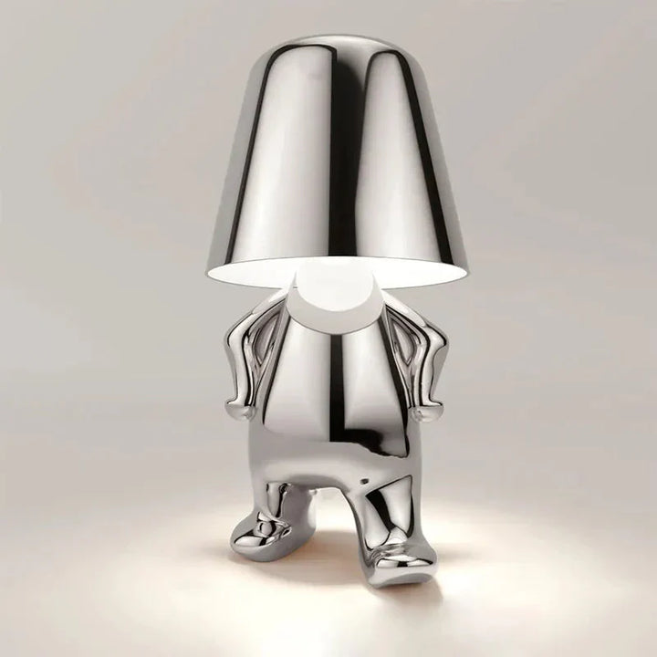 Kabellose USB LED Tischlampe, dimmbar & tragbar. Flexibles Stimmungslicht für überall.