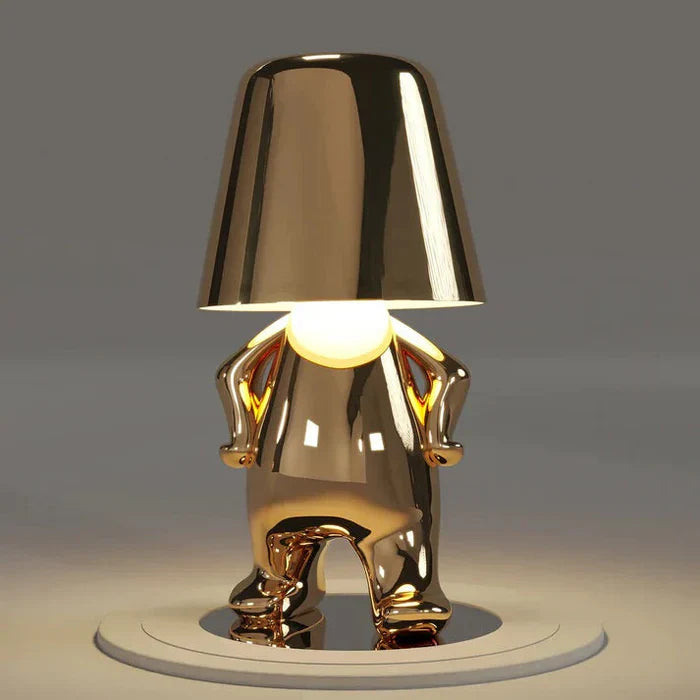 Energieeffiziente dimmbare LED Tischlampe, kabellos. Umweltfreundliches Stimmungslicht.