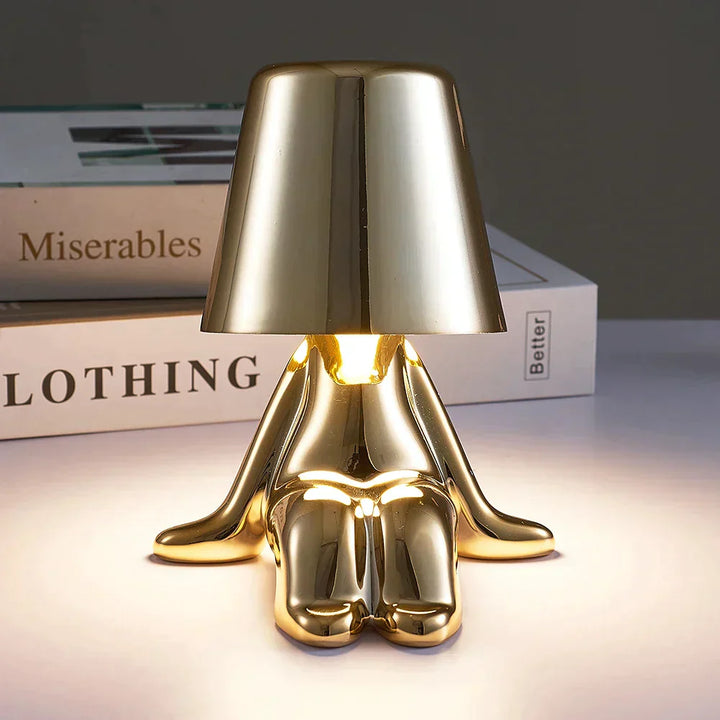 Vielseitige dimmbare LED Tischlampe für Büro, Schlafzimmer oder als stilvolle Dekoration.