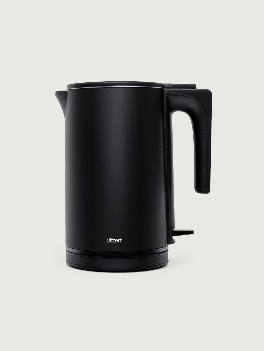 Doppelwandiger Edelstahl-Wasserkocher 1,5L für schnelles und sicheres Erhitzen von Wasser in der Küche.