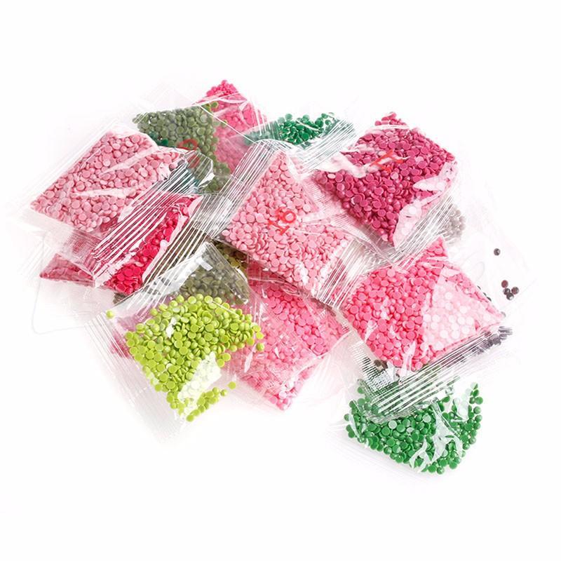Chinesischer Baum Edelstein Malerei. DIY Kreativ Kit für ein glänzendes Diamant Gemälde und Wanddeko.