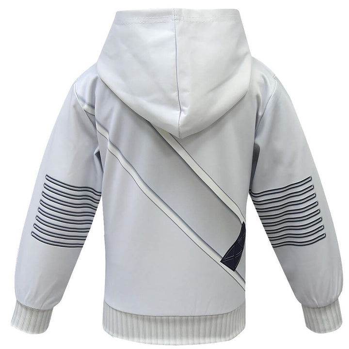 Detailaufnahme des weichen Stoffs vom Unisex DJ Hoodie, bequem für lange Party-Nächte.