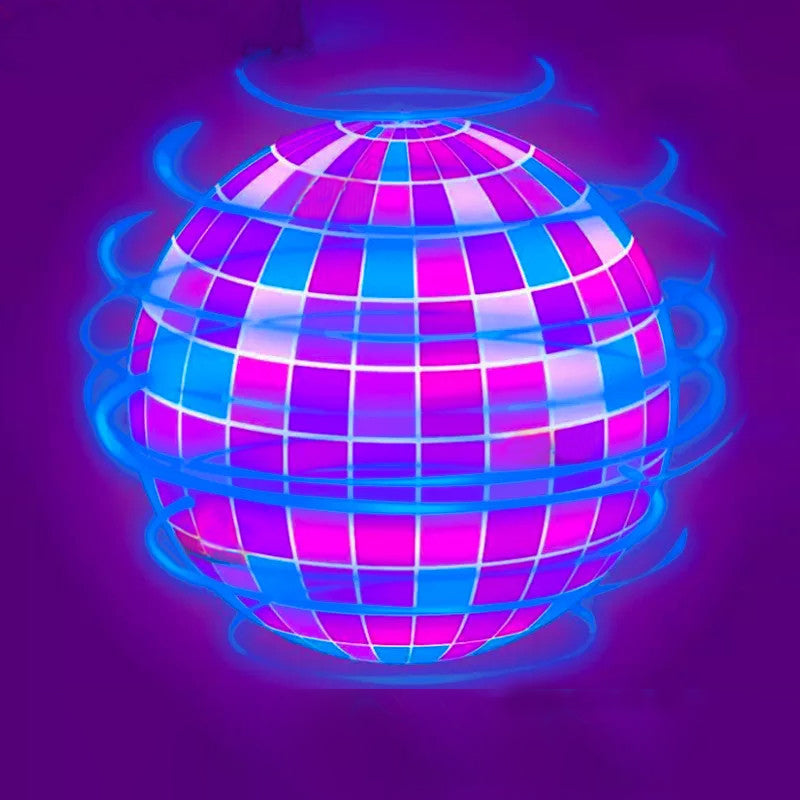 Interaktiver LED-Flugball, ein schwebendes Flugobjekt, das Familien drinnen und draußen begeistert.