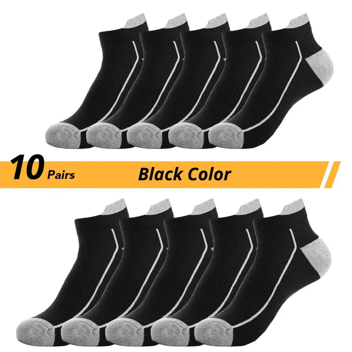 Moderne Herren Sportsocken: Rutschfest für optimalen Halt. Atmungsaktiv für angenehme Frische. Ideal für jeden Tag.