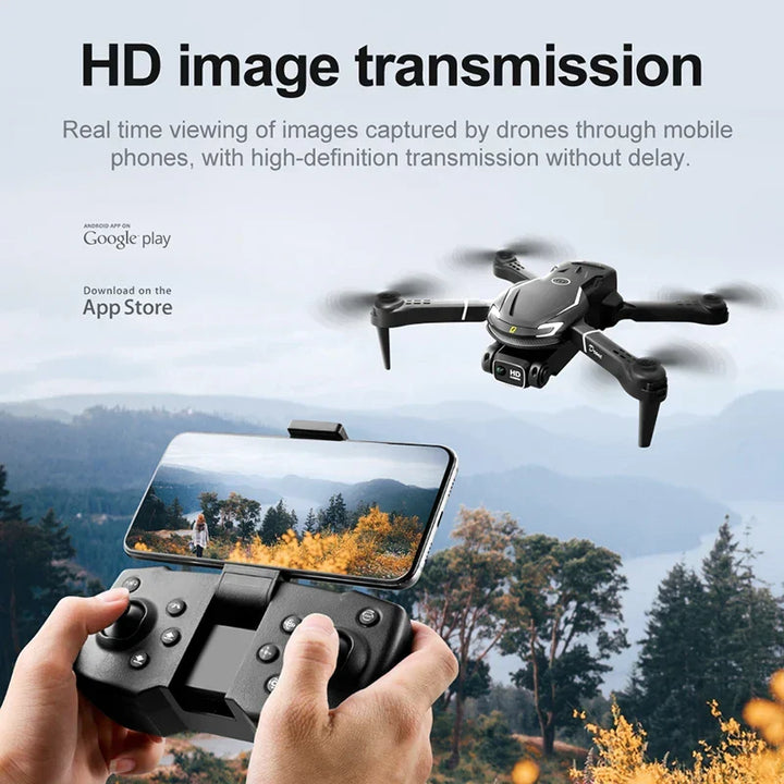 Ultrakompakte V88 Mini Drohne mit 8K Kamera, GPS und intelligenten Features für beeindruckende Luftvideos.