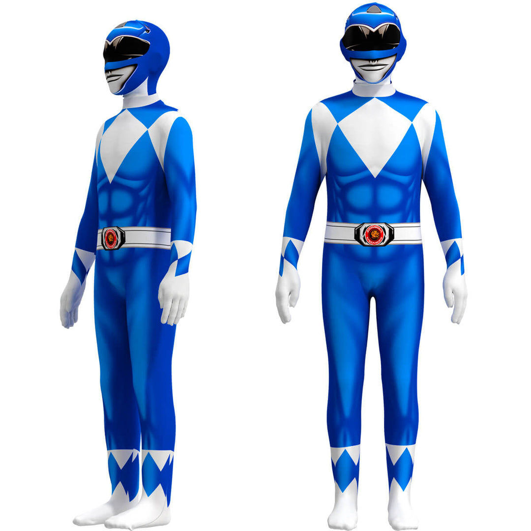 Dynamisches Superhelden-Kinderkostüm mit Maske & Jumpsuit für mutige kleine Helden & Verkleidung.