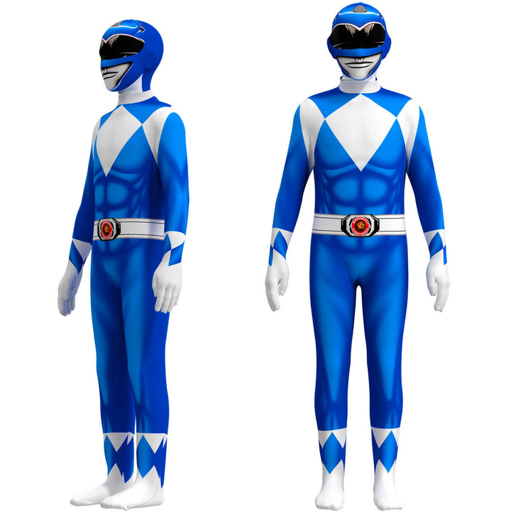 Dynamisches Superhelden-Kinderkostüm mit Maske & Jumpsuit für mutige kleine Helden & Verkleidung.