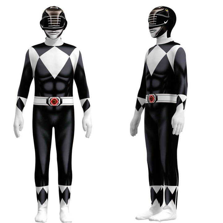 Komplettes Superhelden-Kinderkostüm-Set mit Jumpsuit & Maske für kleine Abenteurer & Cosplay-Fans.