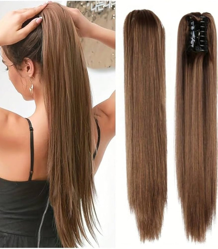 Pferdeschwanz Haarverlängerung 55 cm für maximales Volumen. Ein Must-have Haar-Accessoire für Damen.