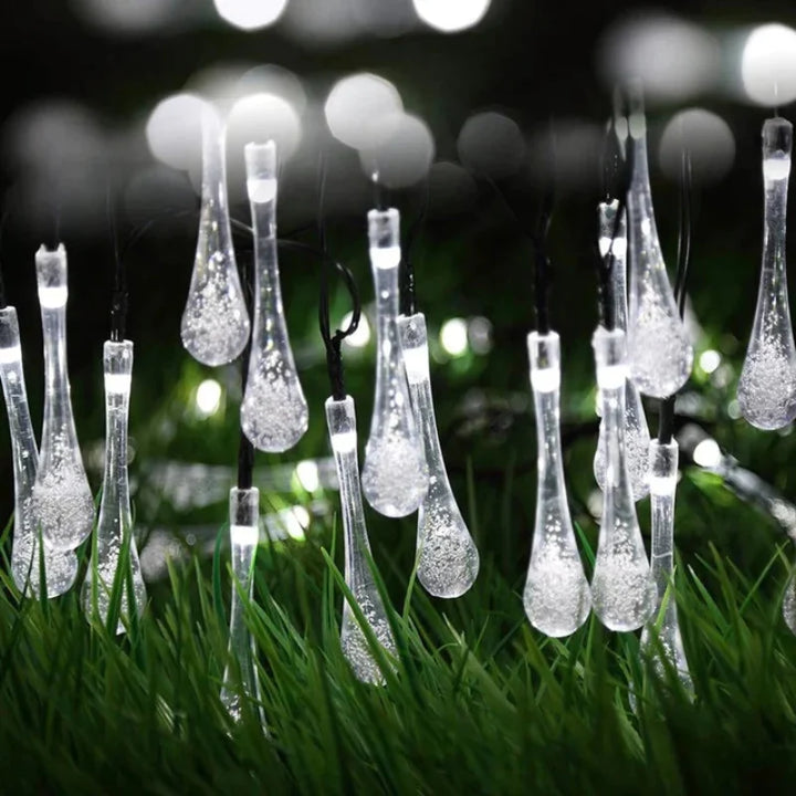Solar Lichterkette 20m LED, 8 Modi, für stimmungsvolle Garten & Balkon Dekoration.