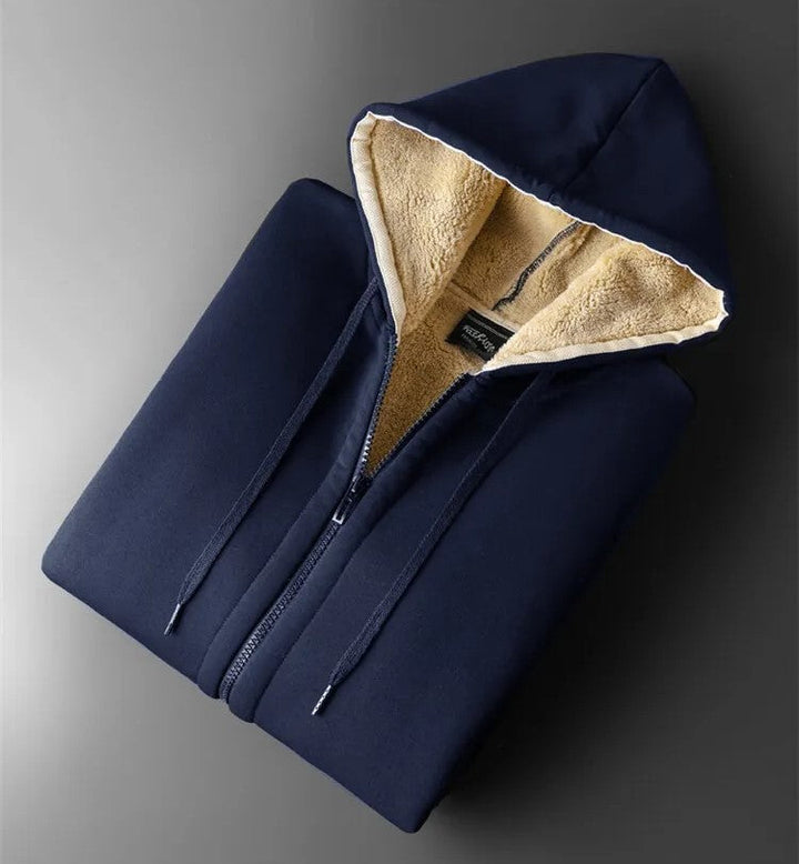 Damen Winterjacke in Übergröße mit praktischem Reißverschluss & warmer Kapuze, funktional für Herbst.