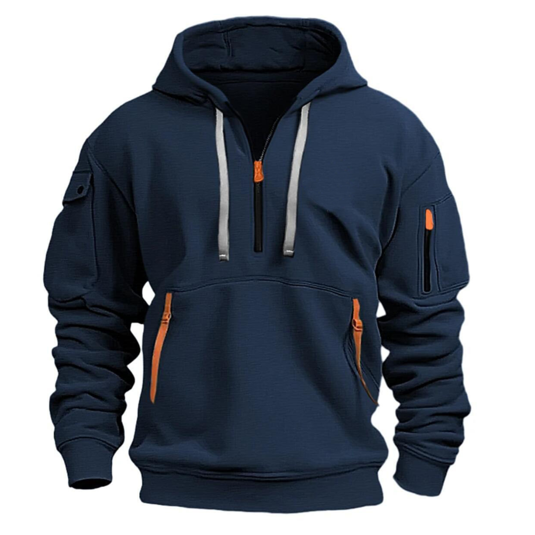 Stylischer Herren-Hoodie für Alltag und Freizeit, bequem und modern. Perfekt als Freizeitkleidung.