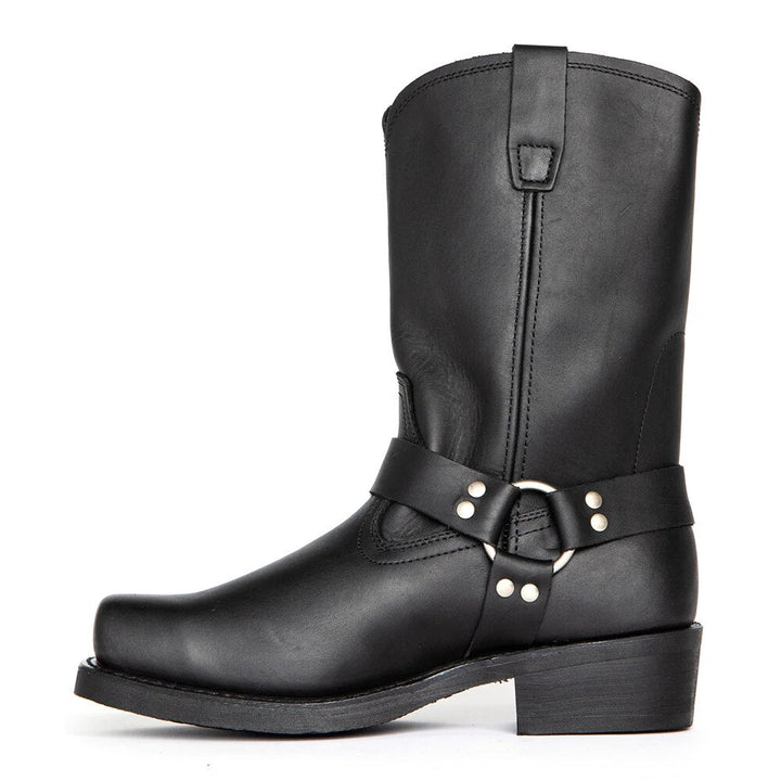 Bequeme Herren Cowboystiefel für Abenteuer, vielseitig und modisch, ideale Herbst- & Winterstiefel.