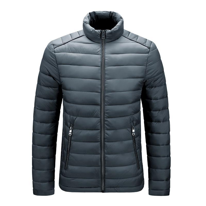 Elegante Herren Übergangs-Steppjacke in modernem Design. Perfekt als Herbst- oder Winterjacke.