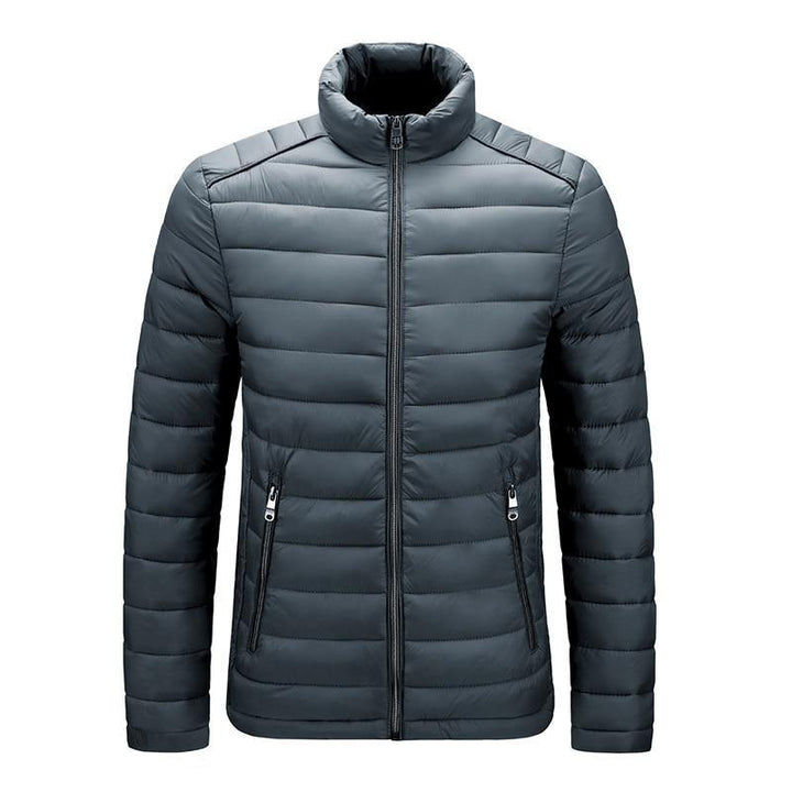 Elegante Herren Übergangs-Steppjacke in modernem Design. Perfekt als Herbst- oder Winterjacke.